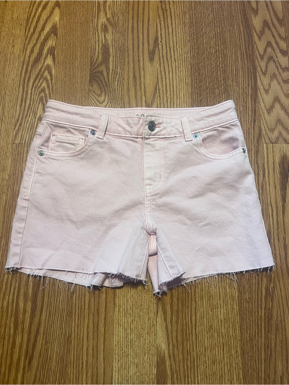 Cat & Jack Light Pink Denim Cutoff Shorts